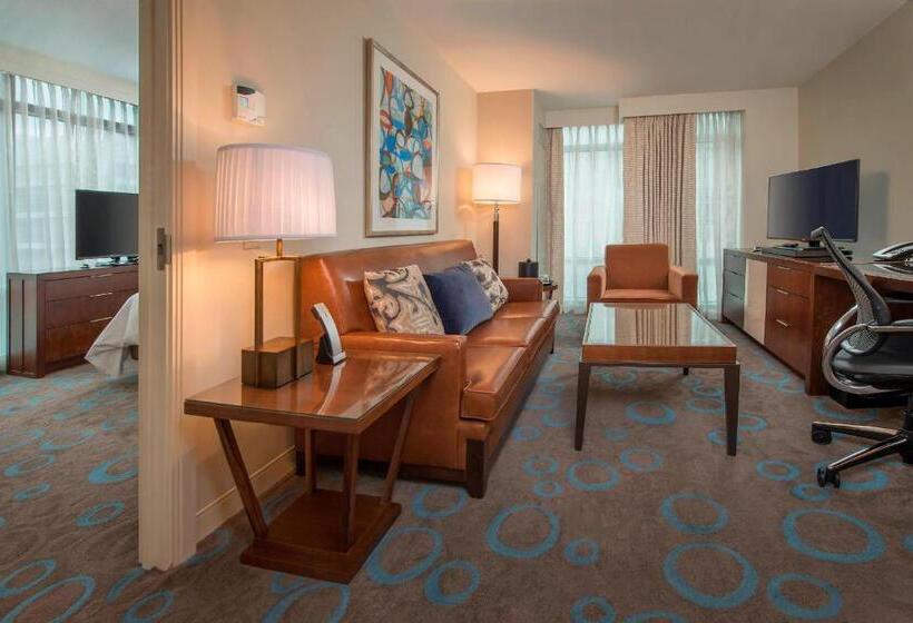 Люкс Executive Кровать Кинг, Marriott Marquis Washington, Dc