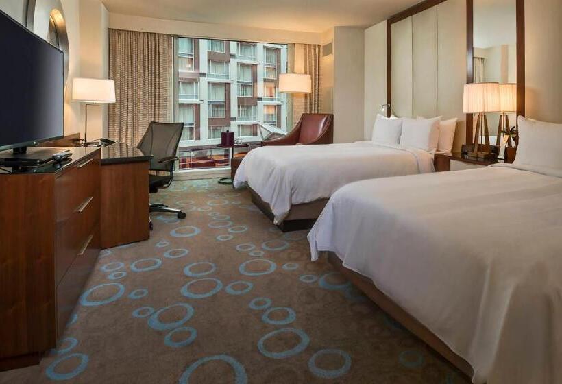 Номер Стандарт 2 Двуспальные Кровати, Marriott Marquis Washington, Dc