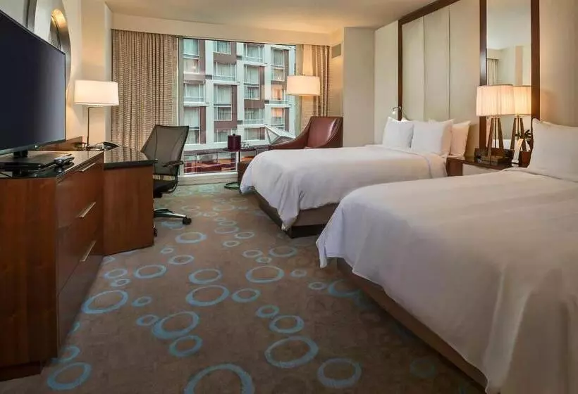 2ダブルベッドのスタンダードルーム, Marriott Marquis Washington, Dc