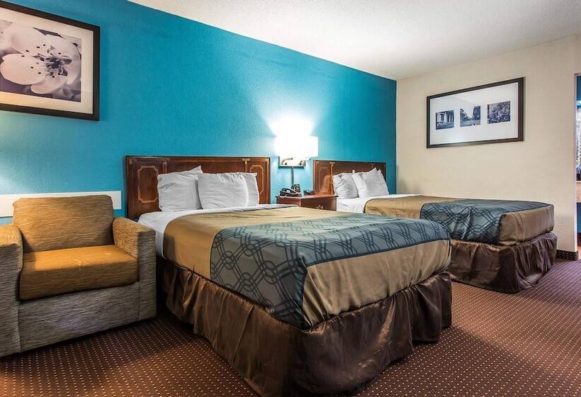 Номер Стандарт 2 Двуспальные Кровати, Econo Lodge