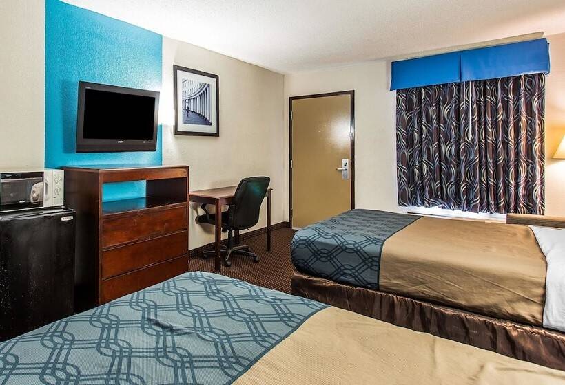 Номер Стандарт 2 Двуспальные Кровати, Econo Lodge
