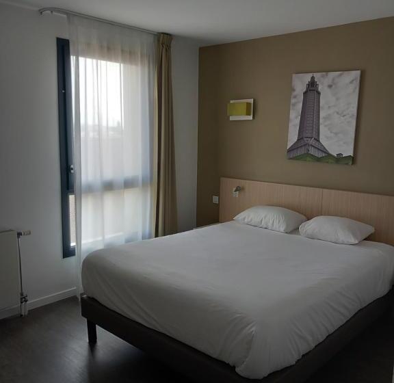带1个卧室的公寓, Aparthotel Adagio Access Le Havre Les Docks