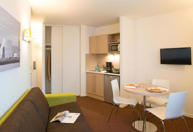 带1个卧室的公寓, Aparthotel Adagio Access Le Havre Les Docks