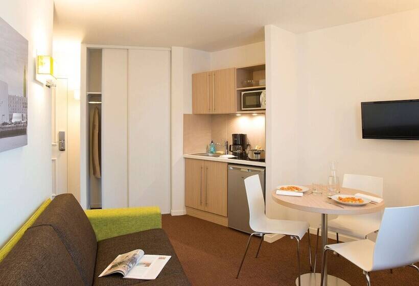 带1个卧室的公寓, Aparthotel Adagio Access Le Havre Les Docks