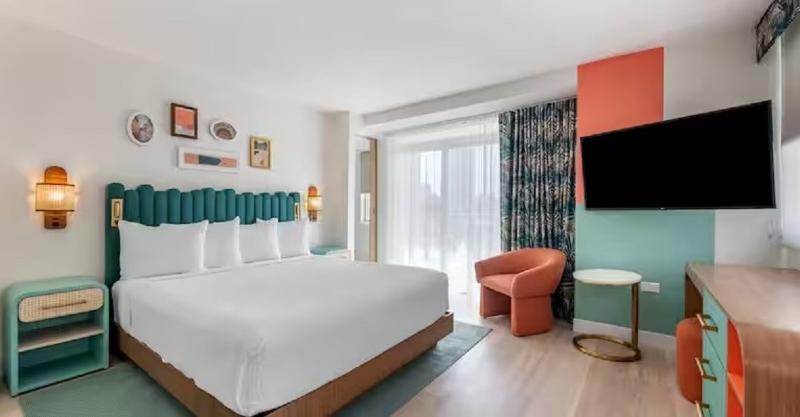 스탠다드 룸 킹사이즈 침대, Condado Palm Inn San Juan, Tapestry Collection By Hilton