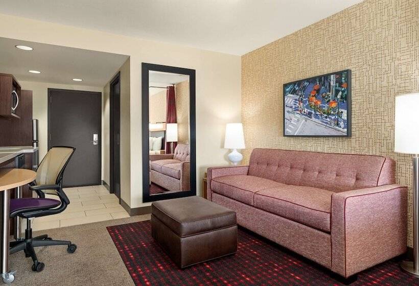 带双人床的标准工作室, Home2 Suites By Hilton Salt Lake City/layton, Ut