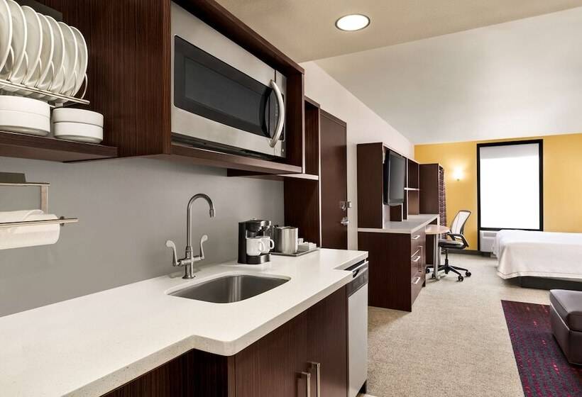 带双人床的标准工作室, Home2 Suites By Hilton Salt Lake City/layton, Ut