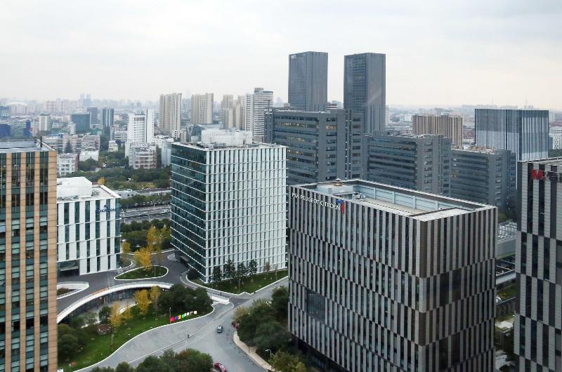 클럽 룸 킹침대, Renaissance Shanghai Caohejing