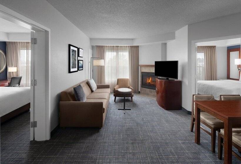 Люкс 2 Спальни, Residence Inn East Rutherford Meadowlands