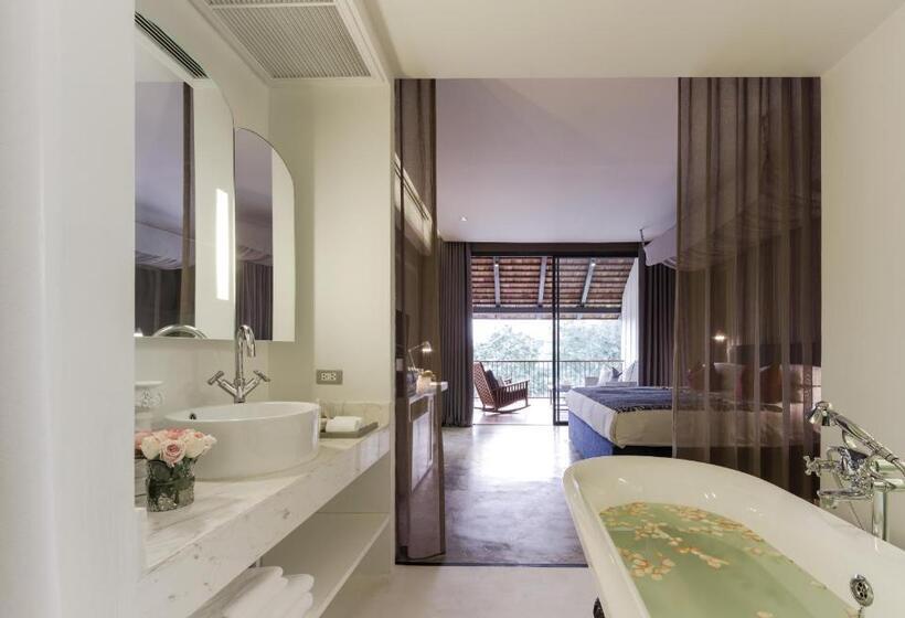 غرفة ديلوكس مطلة على النهر, Sala Lanna Chiang Mai