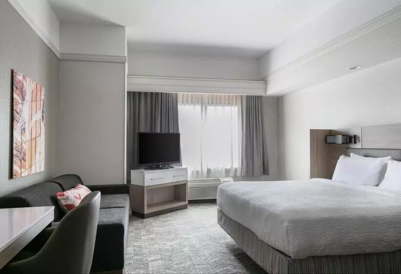 キングサイドベッドのスタンダードワンルーム, Springhill Suites By Marriott Cheyenne