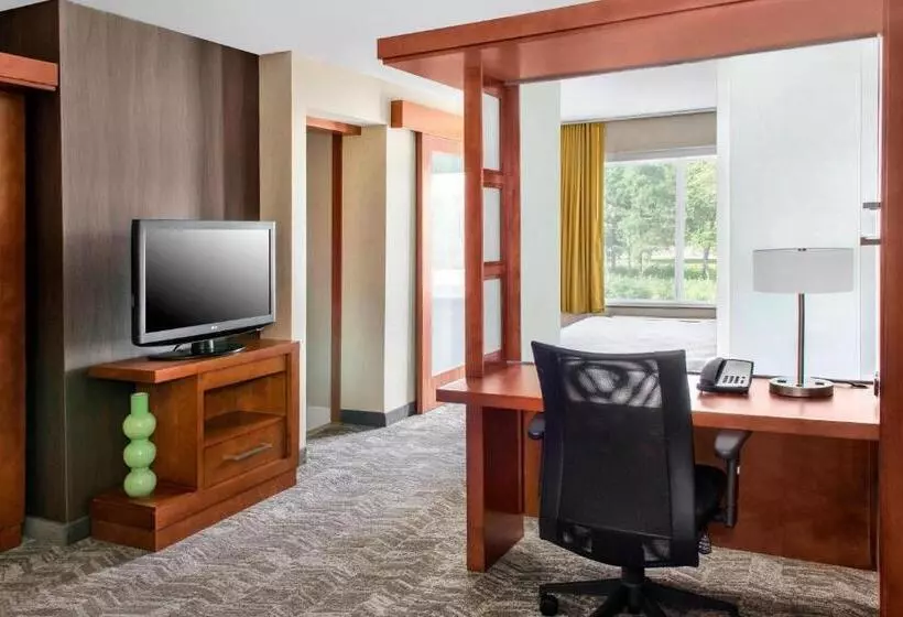 キングサイドベッドのスタンダードワンルーム, Springhill Suites Long Island Brookhaven