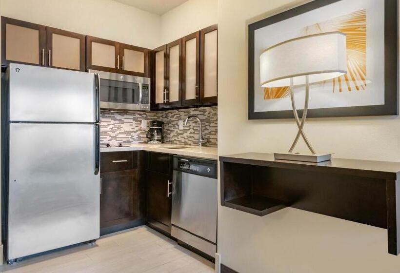 キングサイズベッドのデラックススイート, Staybridge Suites St. Petersburg Fl, An Ihg