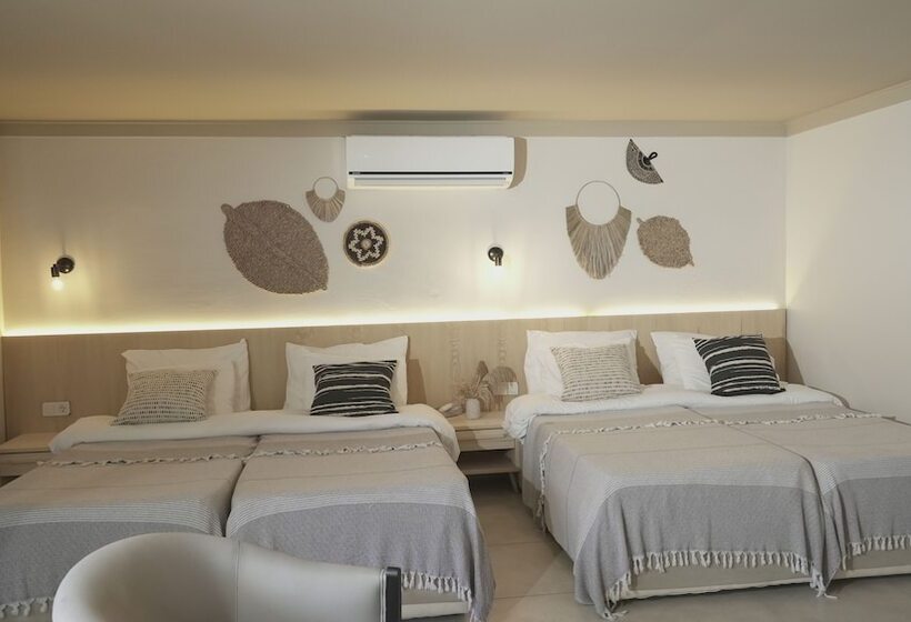 חדר סטנדרט לארבעה, Sun Hotel By En Vie Beach