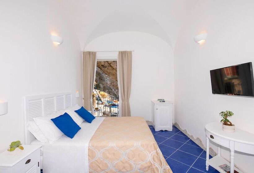 豪华海景房带阳台, Alfonso A Mare