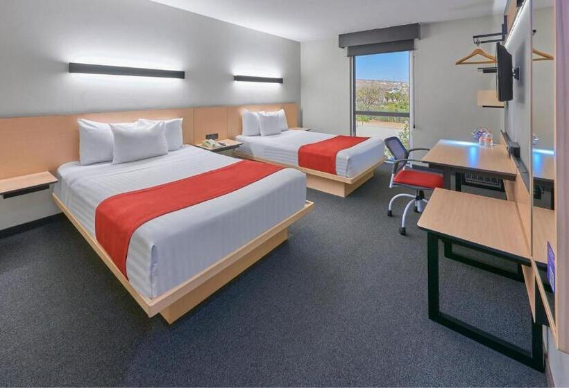 Номер Стандарт 2 Двуспальные Кровати, City Express By Marriott Irapuato Norte