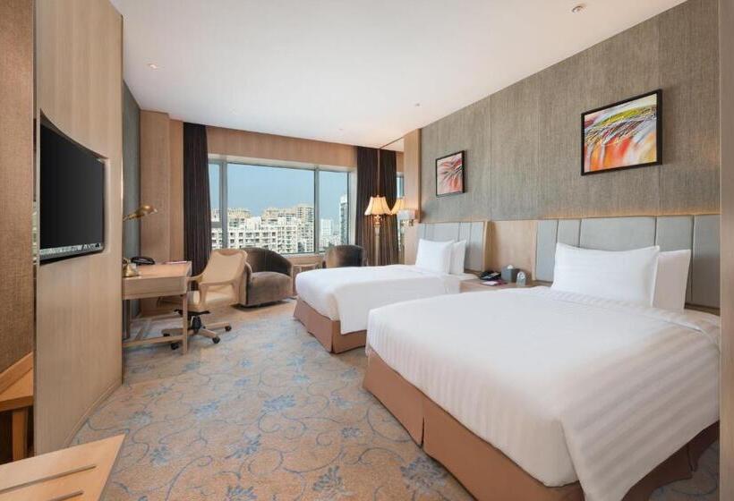 디럭스 룸, Crowne Plaza Shanghai Noah Square, An Ihg