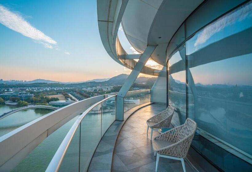 غرفة قياسية سرير كينج, Sheraton Huzhou Taihu Lake Hot Spring Resort & Spa