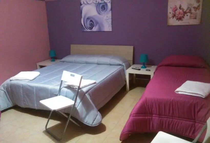اتاق استاندارد چهار تخته, Bed And Fly Aeroporto Fontanarossa Bagno Privato In Camera