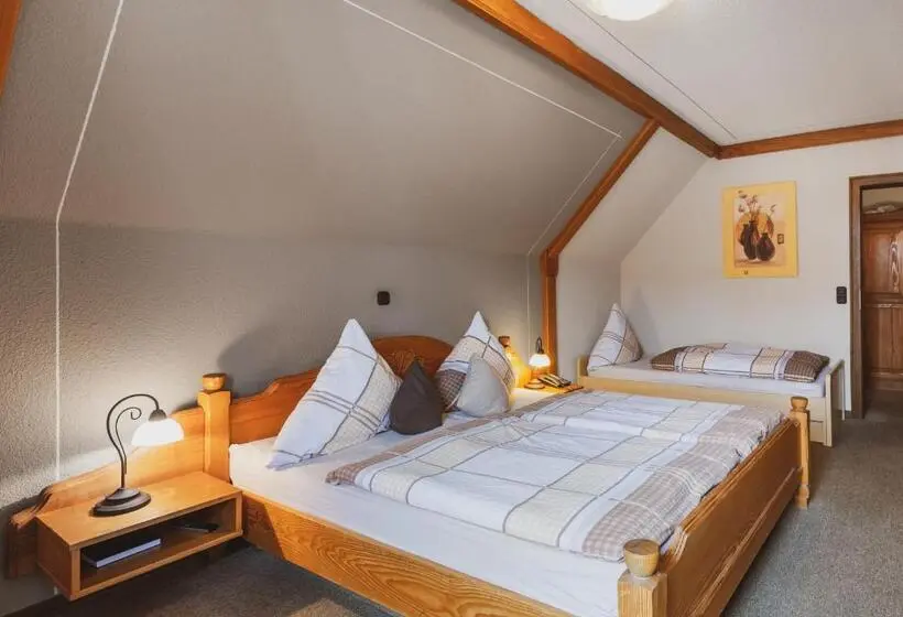 スタンダードトリプルルーム, Fremden Und Monteurzimmer Zum Ochsen