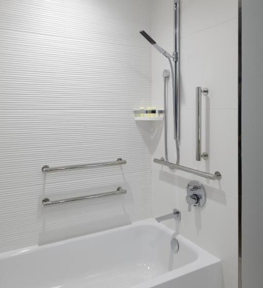 اتاق استاندارد با تخت بزرگ برای معلولان, Astra Hotel, Seattle, A Tribute Portfolio Hotel By Marriott No Resort Fees