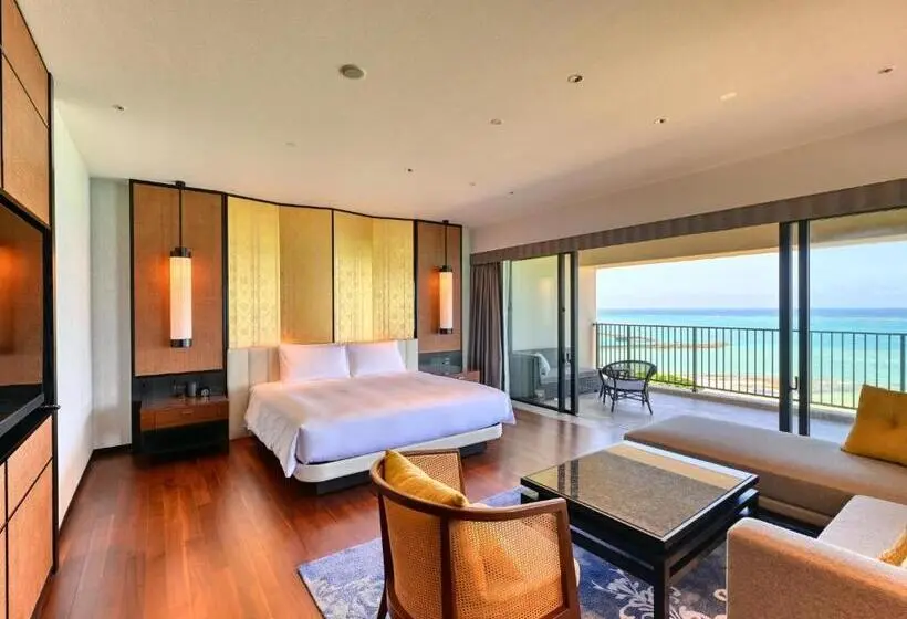 キングサイズベッドのスイートルーム, Ryukyu Hotel & Resort Nashiro Beach