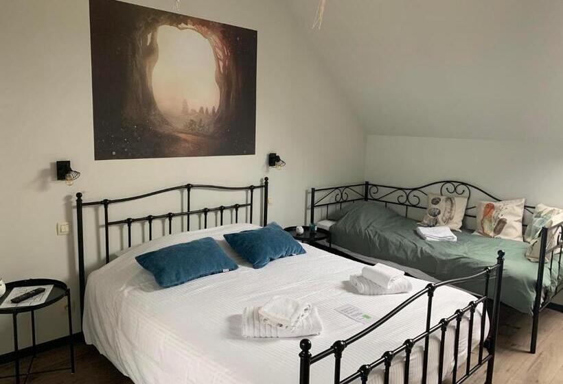 스탠다드 트리플 룸, Sensup à 5min De Pairi Daiza