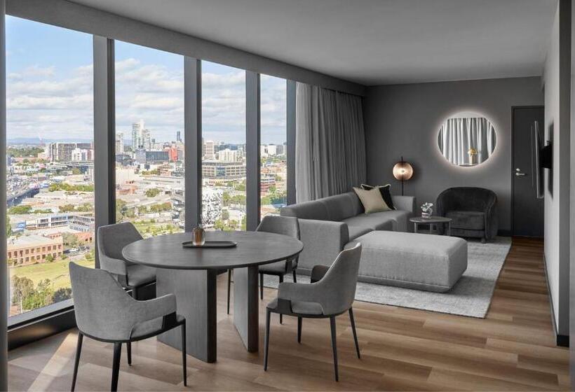 Suíte Vista Cidade, Ac Hotel By Marriott Melbourne Southbank