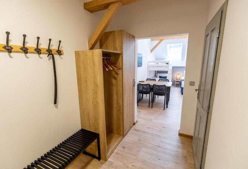 اتاق استاندارد چهار تخته, Benátky 214