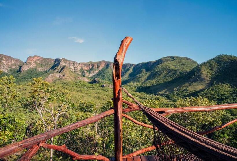 Шале Superior 1 Спальня, Ecopousada Toca Do Guará