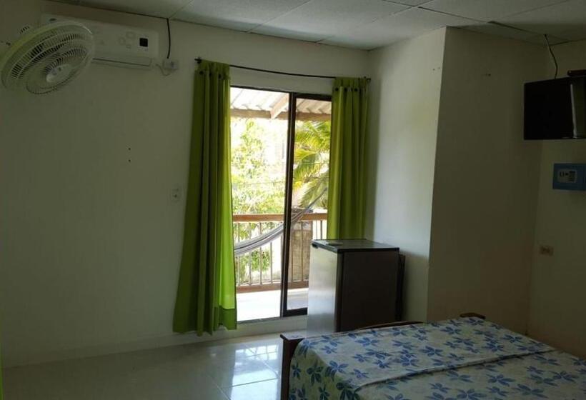 اتاق استاندارد سه تخته با بالکن, Cabañas Villa Juakiana