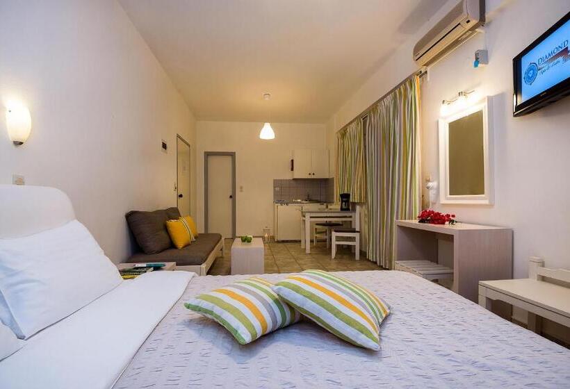 شقة غرفة واحدة, Diamond Apartments & Suites