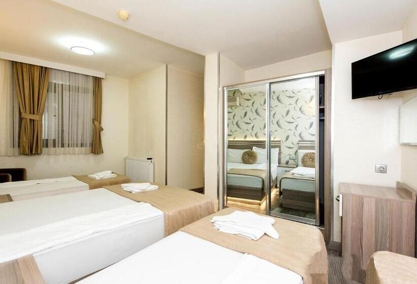 اتاق استاندارد چهار تخته, Olimpiyat Hotel Izmir