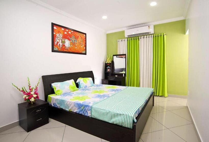 带大床的套房, Vasudevam Premium Suites