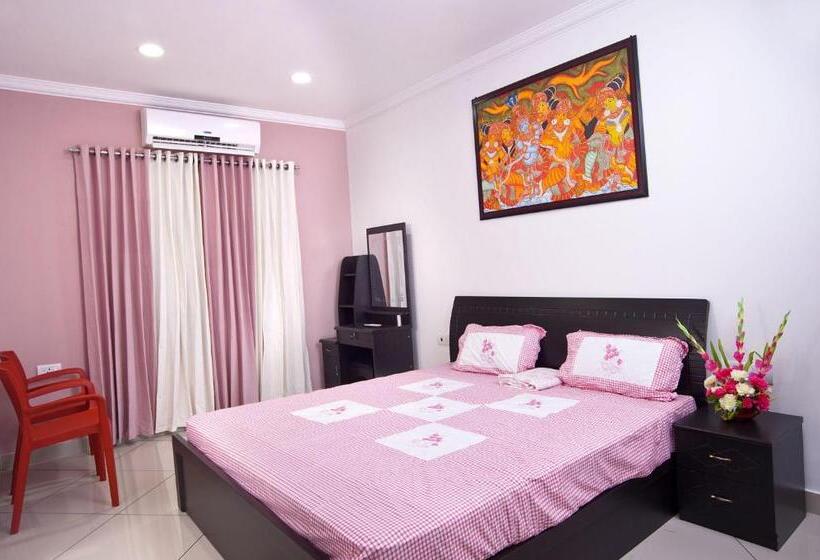 带大床的套房, Vasudevam Premium Suites