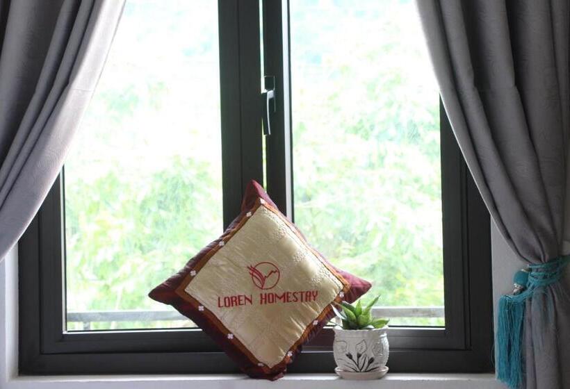 اتاق استاندارد سه تخته با بالکن, Loren Homestay