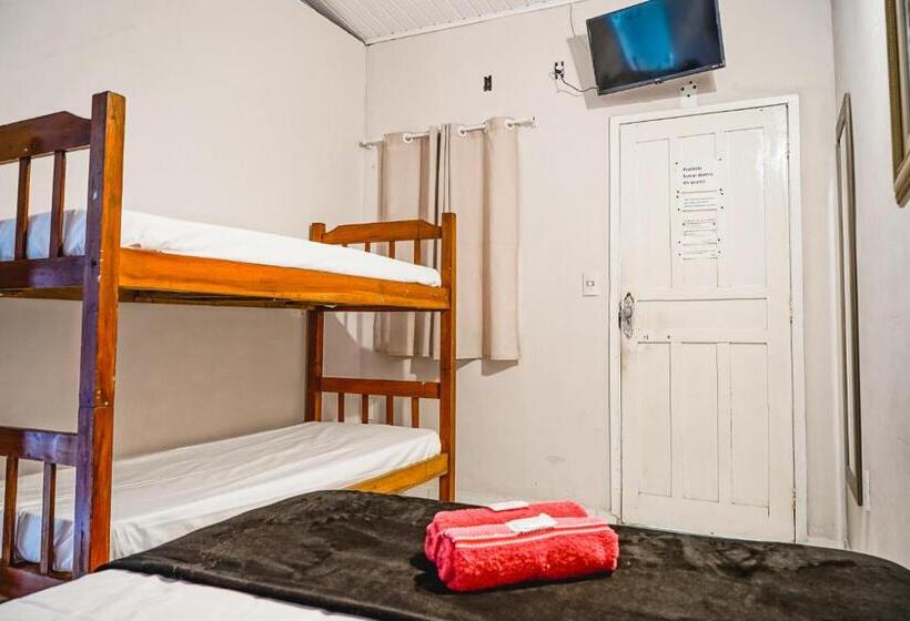 اتاق استاندارد سه تخته با بالکن, Vila Baiana Pousada