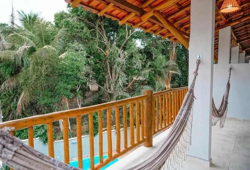 バルコニー付スタンダード４ベッドルーム, Vila Baiana Pousada