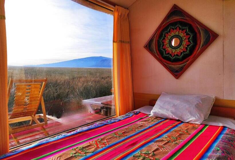 テラス付きスタンダードルーム, Los Uros Lago Titicaca