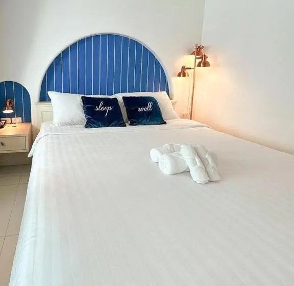 キングサイズベッドのデラックスルーム, Costa Beach Residence & Jacuzzi