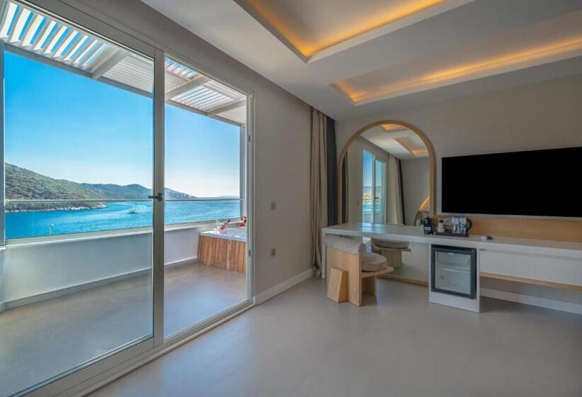 جناح ديلوكس مطل على البحر, Kas Marin