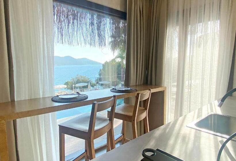 فيلا غرفة نوم واحدة مع مسبح, Kas Marin