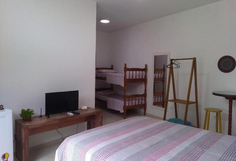 Семейный Номер Вид на Сад, Pousada Gaucha Caiobá