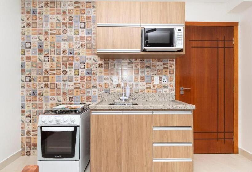 Apartamento 1 Quarto Rés-do-chão, Apart Hotel Canto Grande