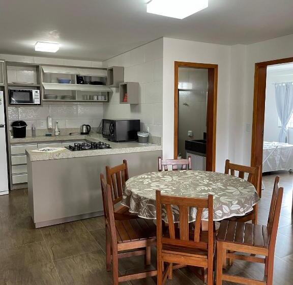 Apartamento Deluxe 1 Dormitório, Apart Hotel Canto Grande