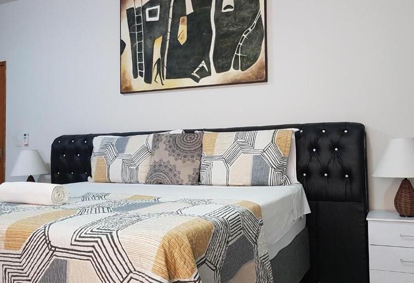 חדר דלוקס עם מיטת קינג, B & A Suites Inn Hotel   Quarto Luxo Platinum