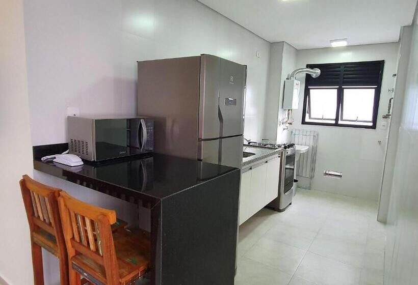 침실 1개 전망 아파트, Flats Capitania Varam Pitangueiras