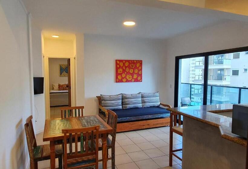 带1个卧室的带海景的公寓, Flats Capitania Varam Pitangueiras