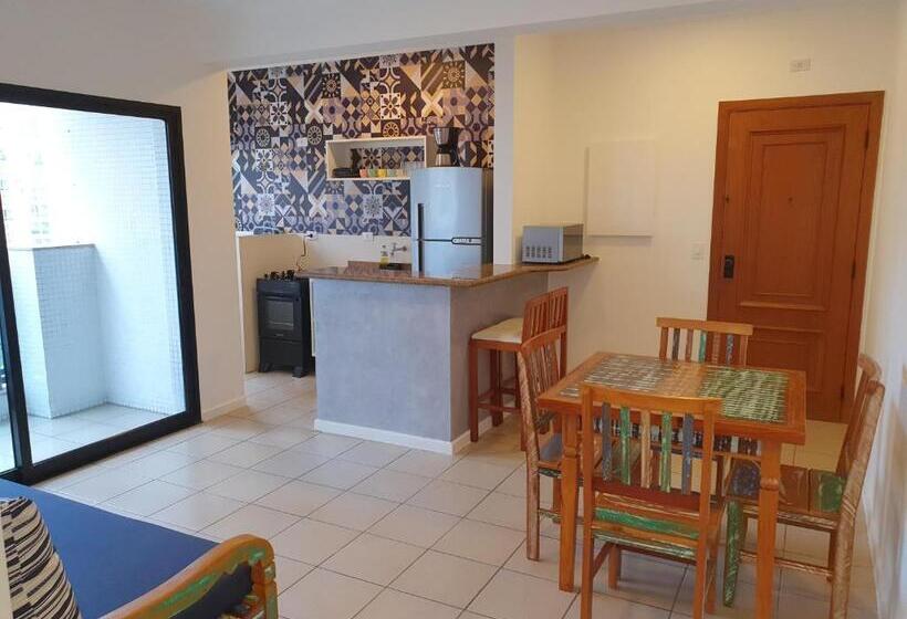 带1个卧室的带海景的公寓, Flats Capitania Varam Pitangueiras