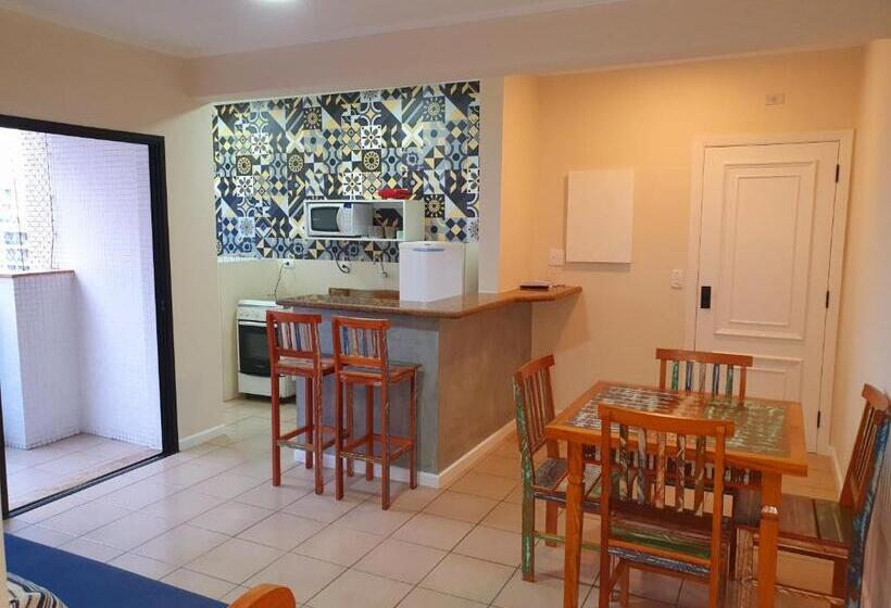 带1个卧室的带阳台的公寓, Flats Capitania Varam Pitangueiras